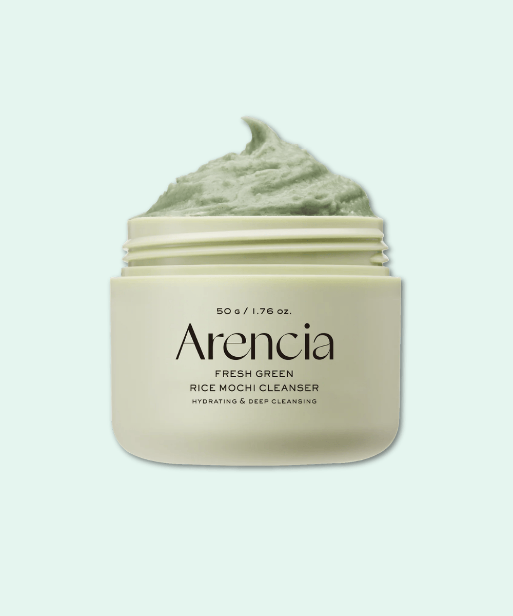 Arencia Fresh Green Rice Mochi Cleanser Korean Skincare | VELVET GLOW
