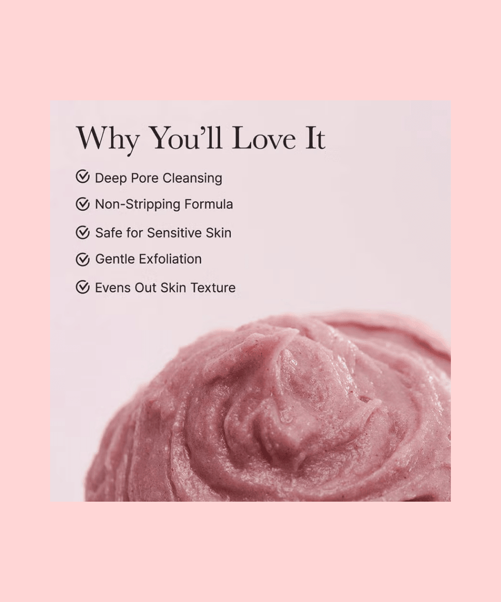 Arencia Fresh Rosehip Rice Mochi Cleanser Korean Skincare | VELVET GLOW