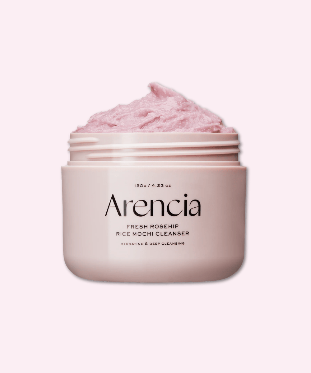 Arencia Fresh Rosehip Rice Mochi Cleanser Korean Skincare | VELVET GLOW