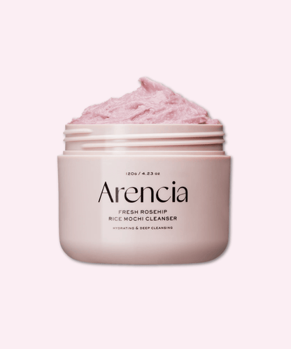Arencia Fresh Rosehip Rice Mochi Cleanser Korean Skincare | VELVET GLOW