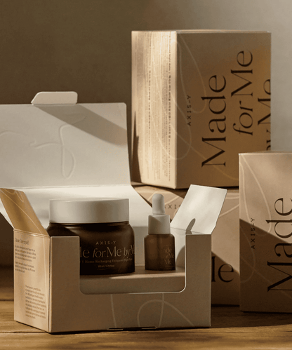 AXIS - Y Biome Recharging Night Renewal Set Korean Skincare | VELVET GLOW