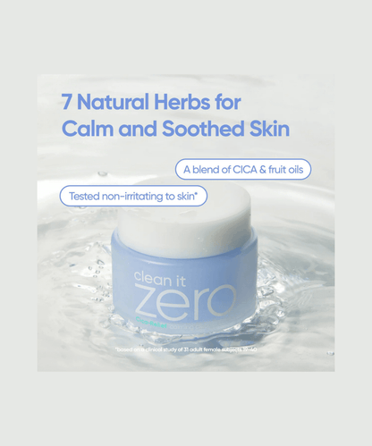 Banila Co Clean it Zero Calming Cleansing Balm Korean Skincare | VELVET GLOW