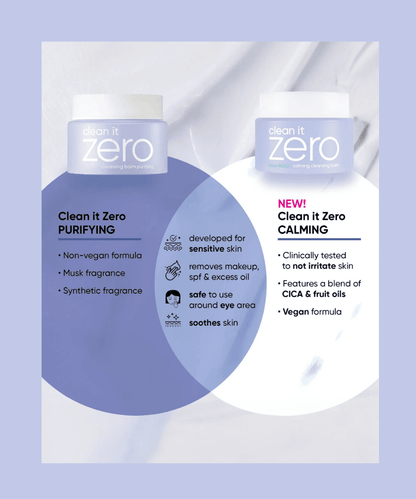 Banila Co Clean it Zero Calming Cleansing Balm Korean Skincare | VELVET GLOW