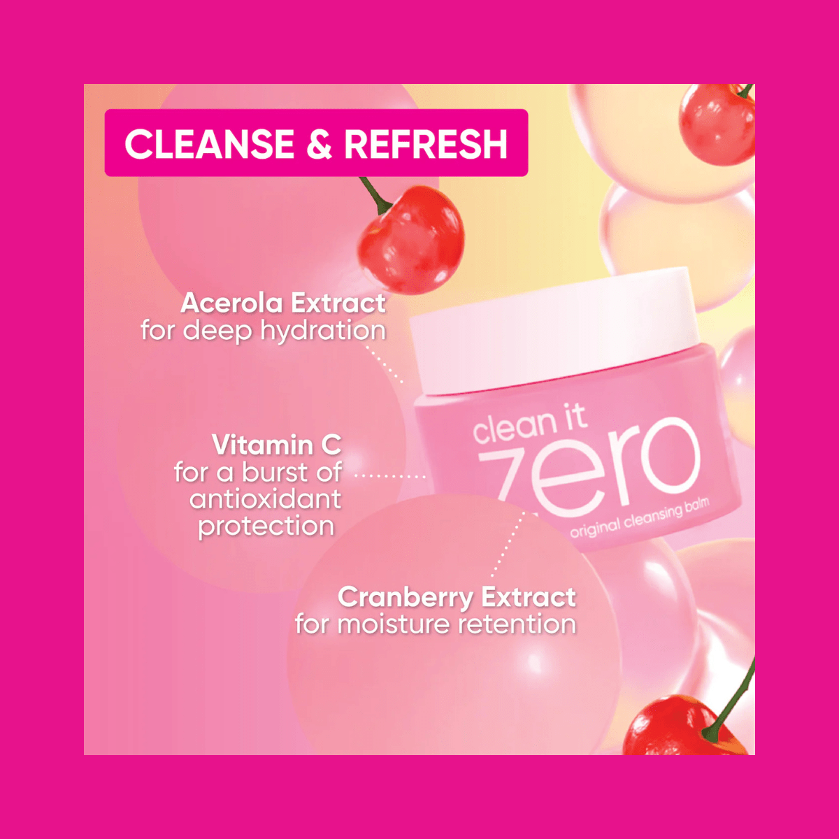 Banila Co Clean It Zero Cleansing Balm Original Korean Skincare | VELVET GLOW