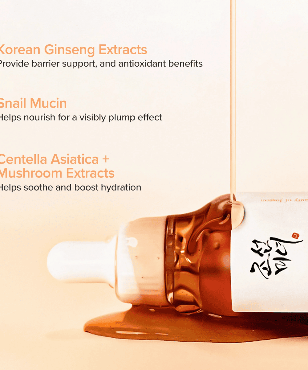 Beauty of Joseon Revive Serum : Ginseng + Snail Mucin Korean Skincare | VELVET GLOW