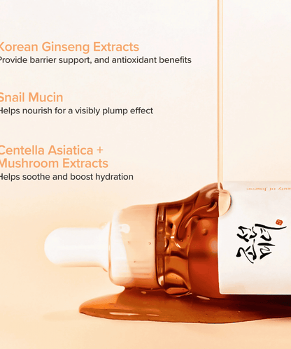 Beauty of Joseon Revive Serum : Ginseng + Snail Mucin Korean Skincare | VELVET GLOW