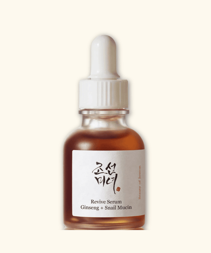 Beauty of Joseon Revive Serum : Ginseng + Snail Mucin Korean Skincare | VELVET GLOW