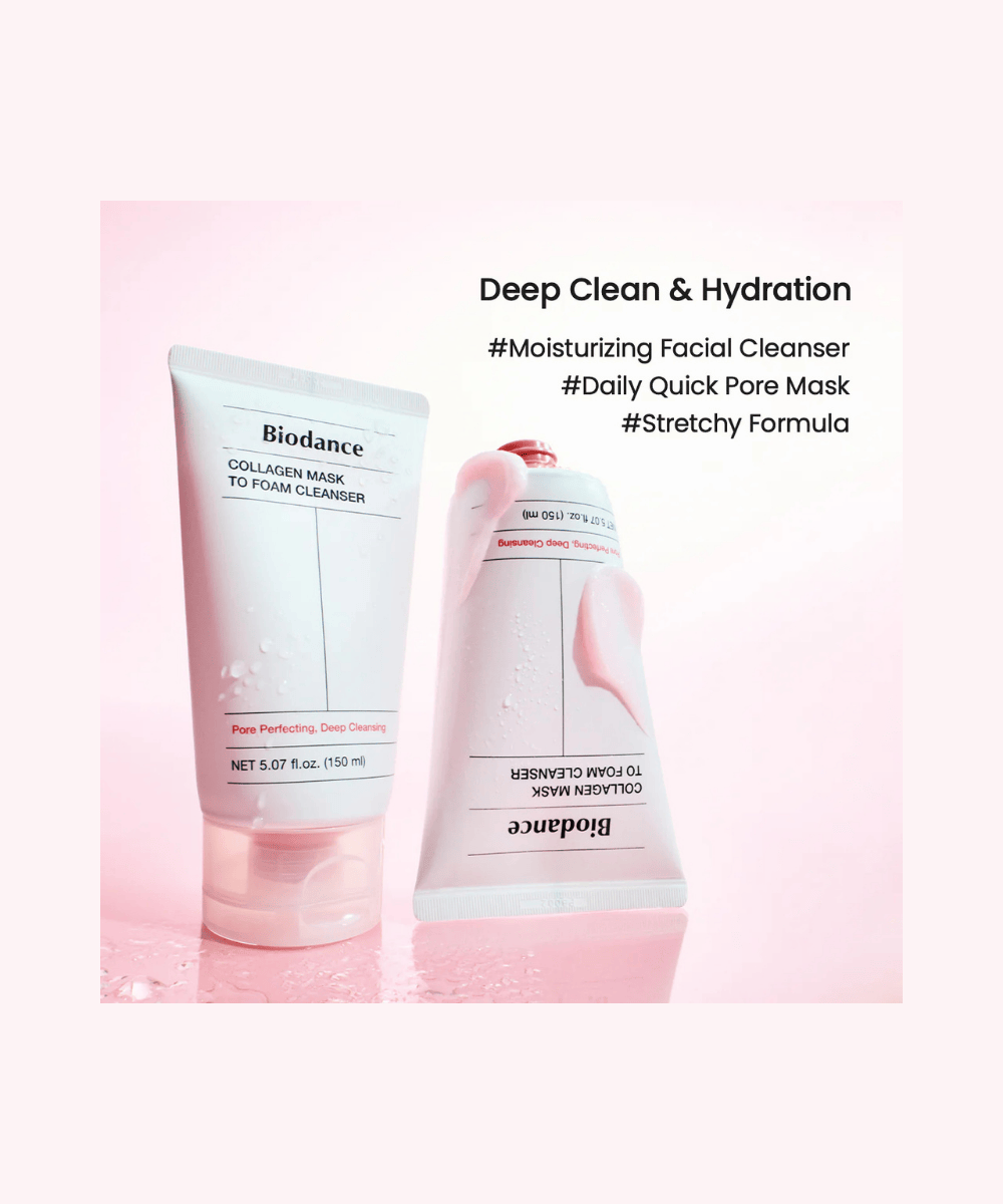 Biodance Collagen Mask to Foam Cleanser Korean Skincare | VELVET GLOW