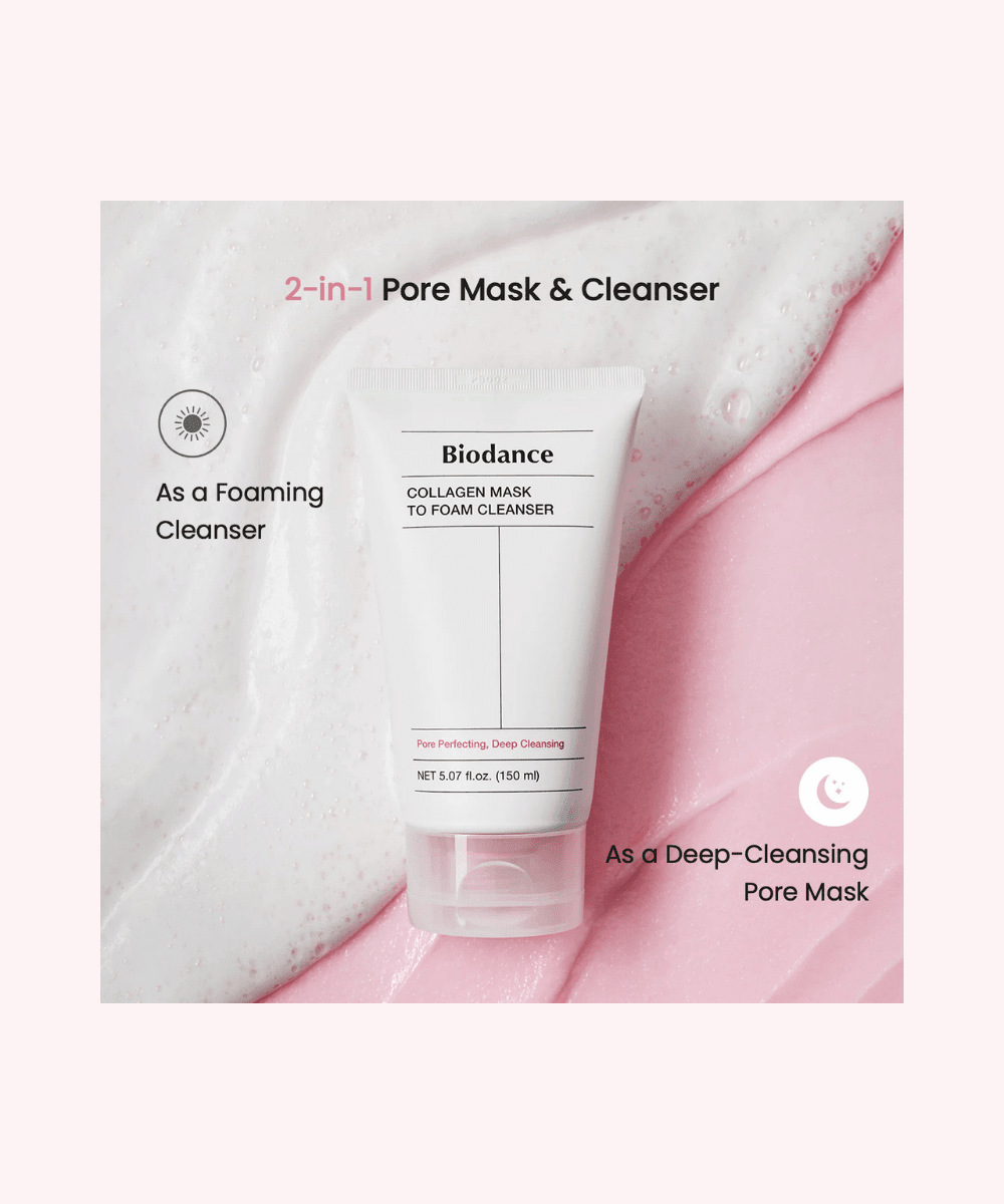 Biodance Collagen Mask to Foam Cleanser Korean Skincare | VELVET GLOW