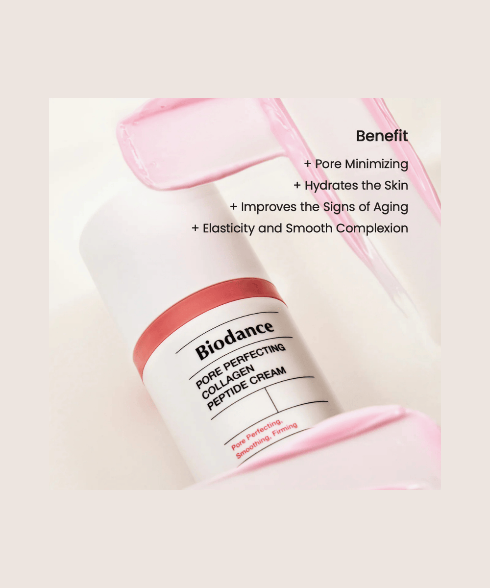 Biodance Pore Perfecting Collagen Peptide Cream Korean Skincare | VELVET GLOW