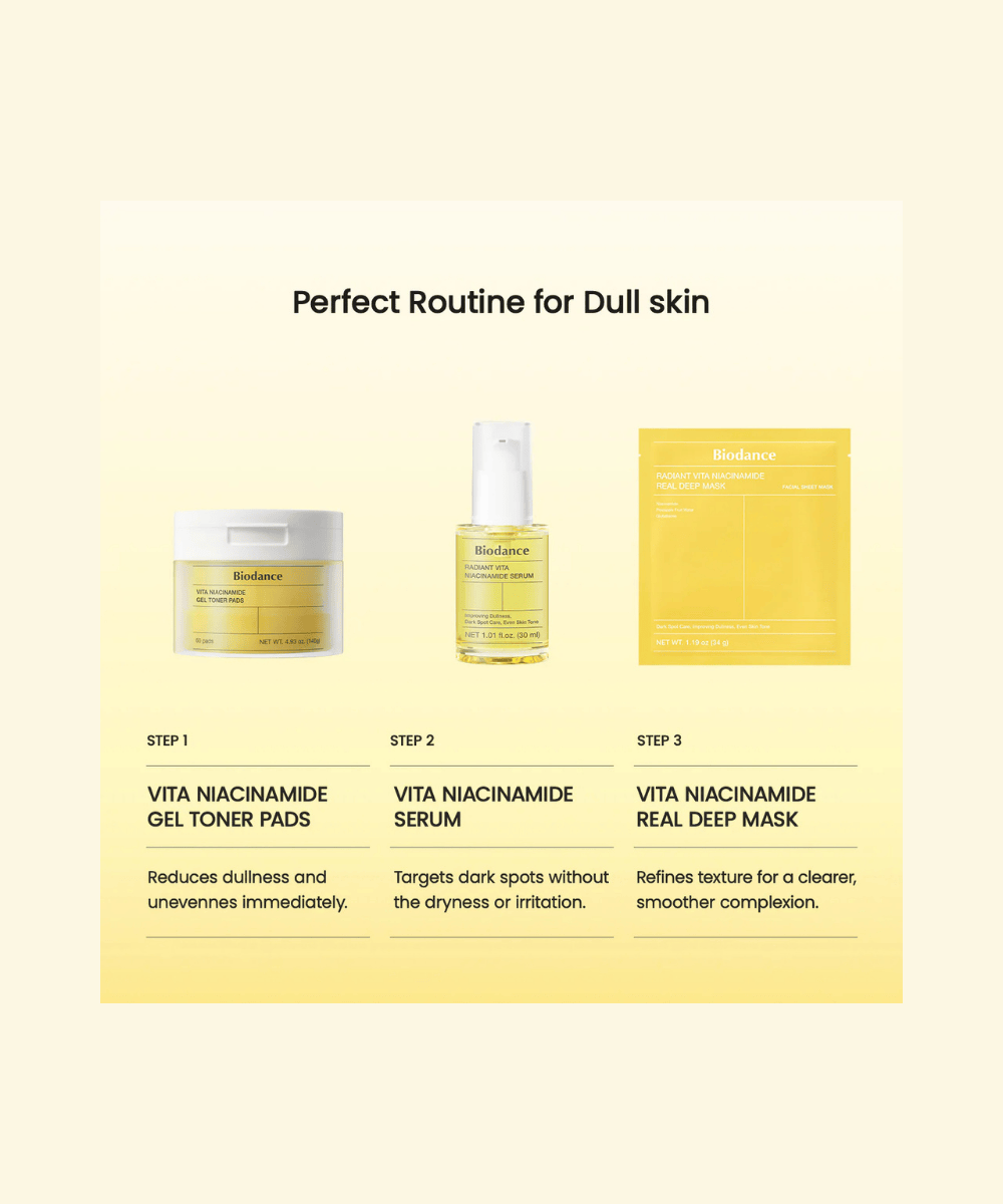Biodance Radiant Vita Niacinamide Serum Korean Skincare | VELVET GLOW