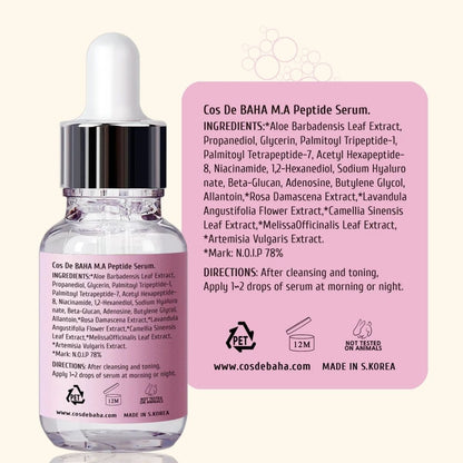 Cos De BAHA M.A Peptide Serum Korean Skincare | VELVET GLOW