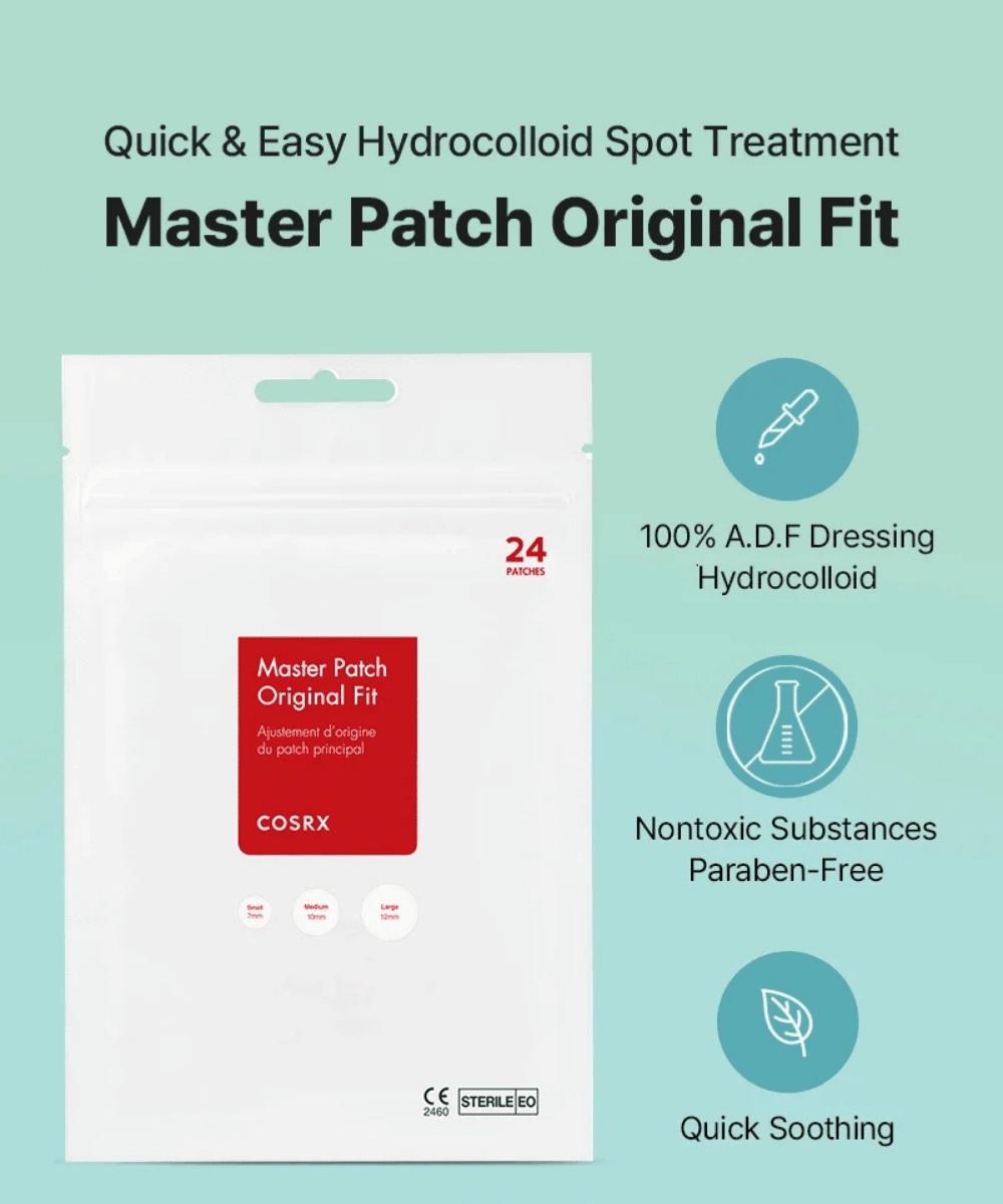 COSRX Master Patch Original Fit Korean Skincare | VELVET GLOW