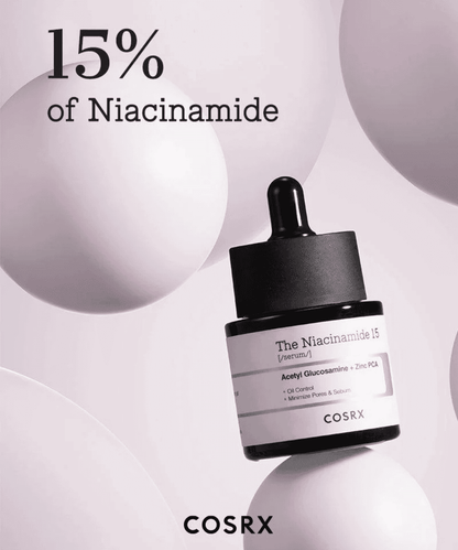 COSRX The Niacinamide 15 Serum Korean Skincare | VELVET GLOW