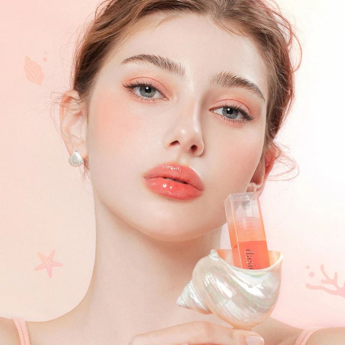 dasique Juicy Dewy Lip Tint 13 Coral Fizz Korean Skincare | VELVET GLOW