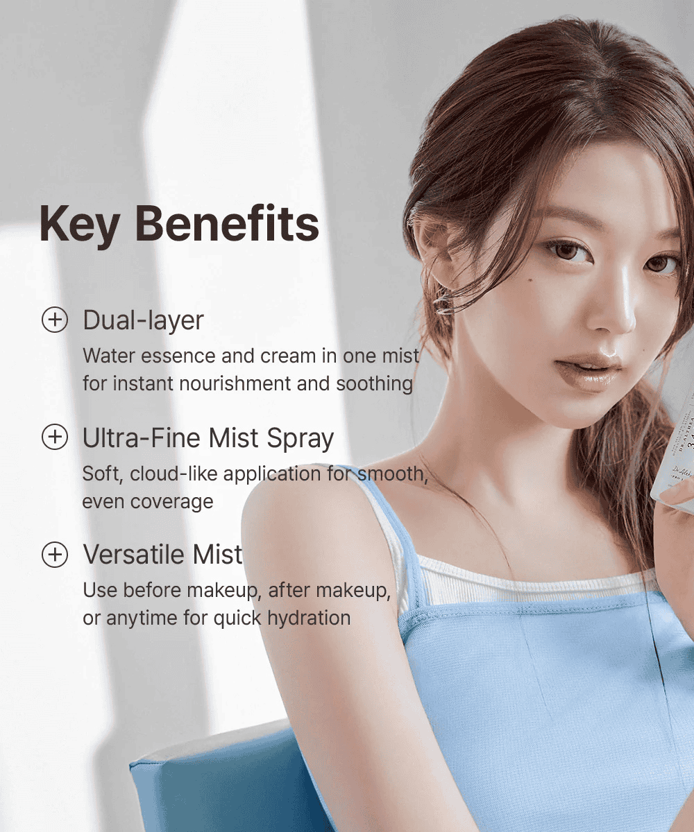 Dr. Althea 345 Relief Cream Mist Korean Skincare | VELVET GLOW