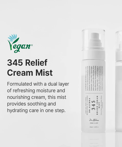 Dr. Althea 345 Relief Cream Mist Korean Skincare | VELVET GLOW