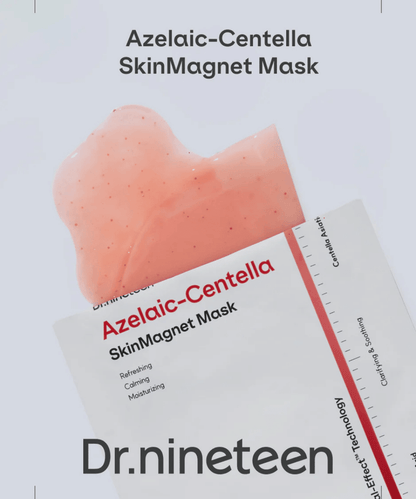 Dr.nineteen Azelaic - Centella SkinMagnet Mask Korean Skincare | VELVET GLOW