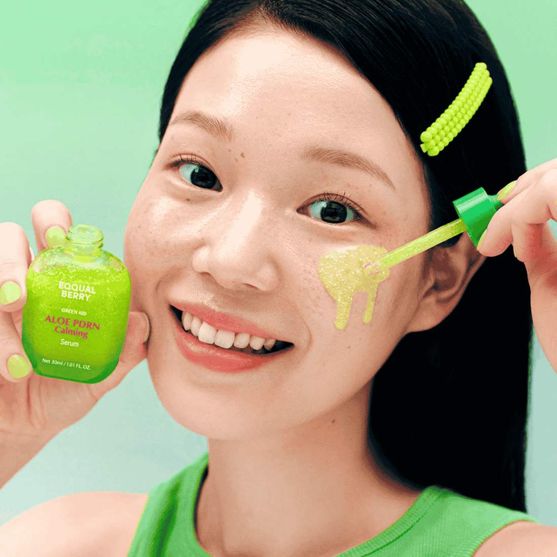EQQUALBERRY Aloe PDRN Calming Serum Korean Skincare | VELVET GLOW