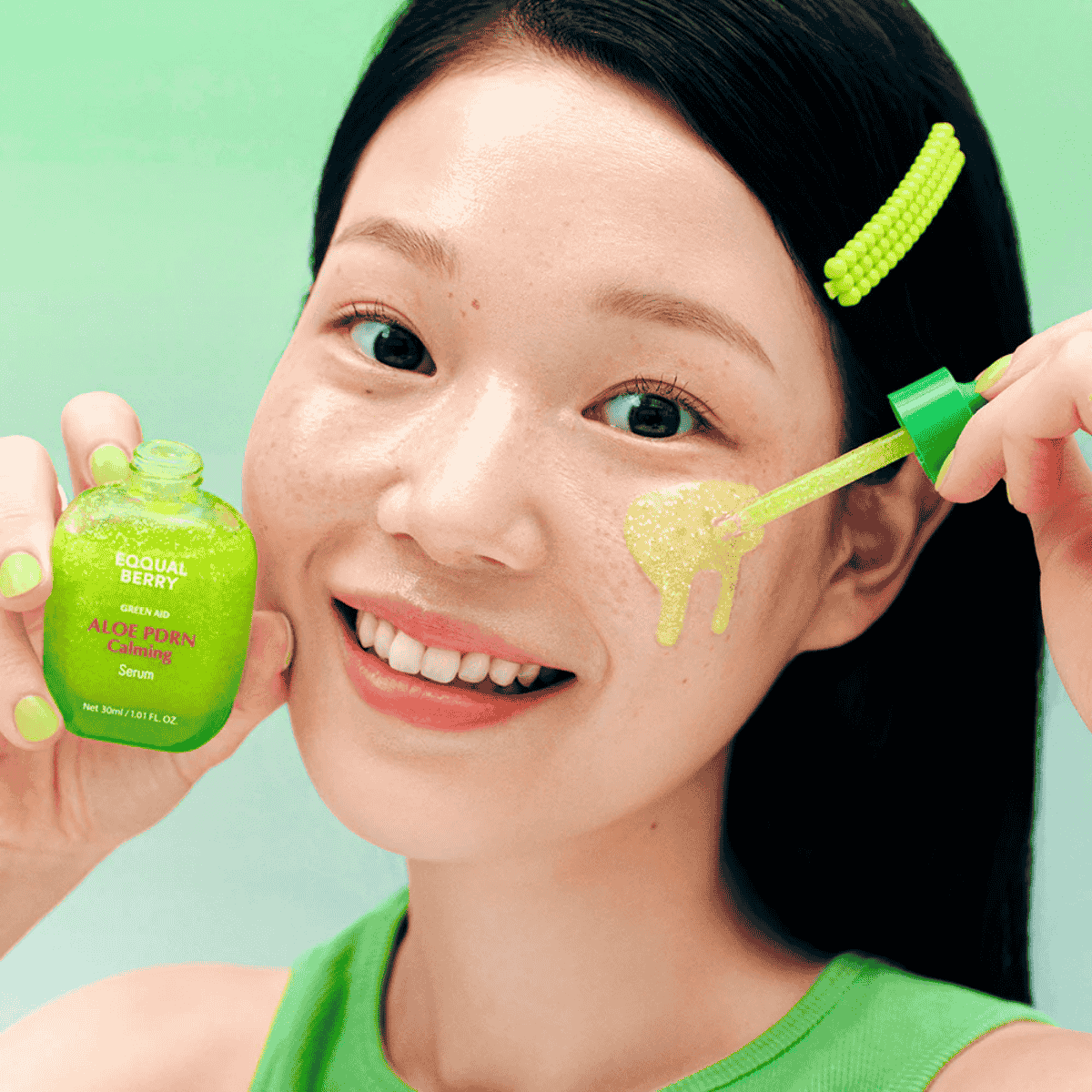 EQQUALBERRY Aloe PDRN Calming Serum Korean Skincare | VELVET GLOW
