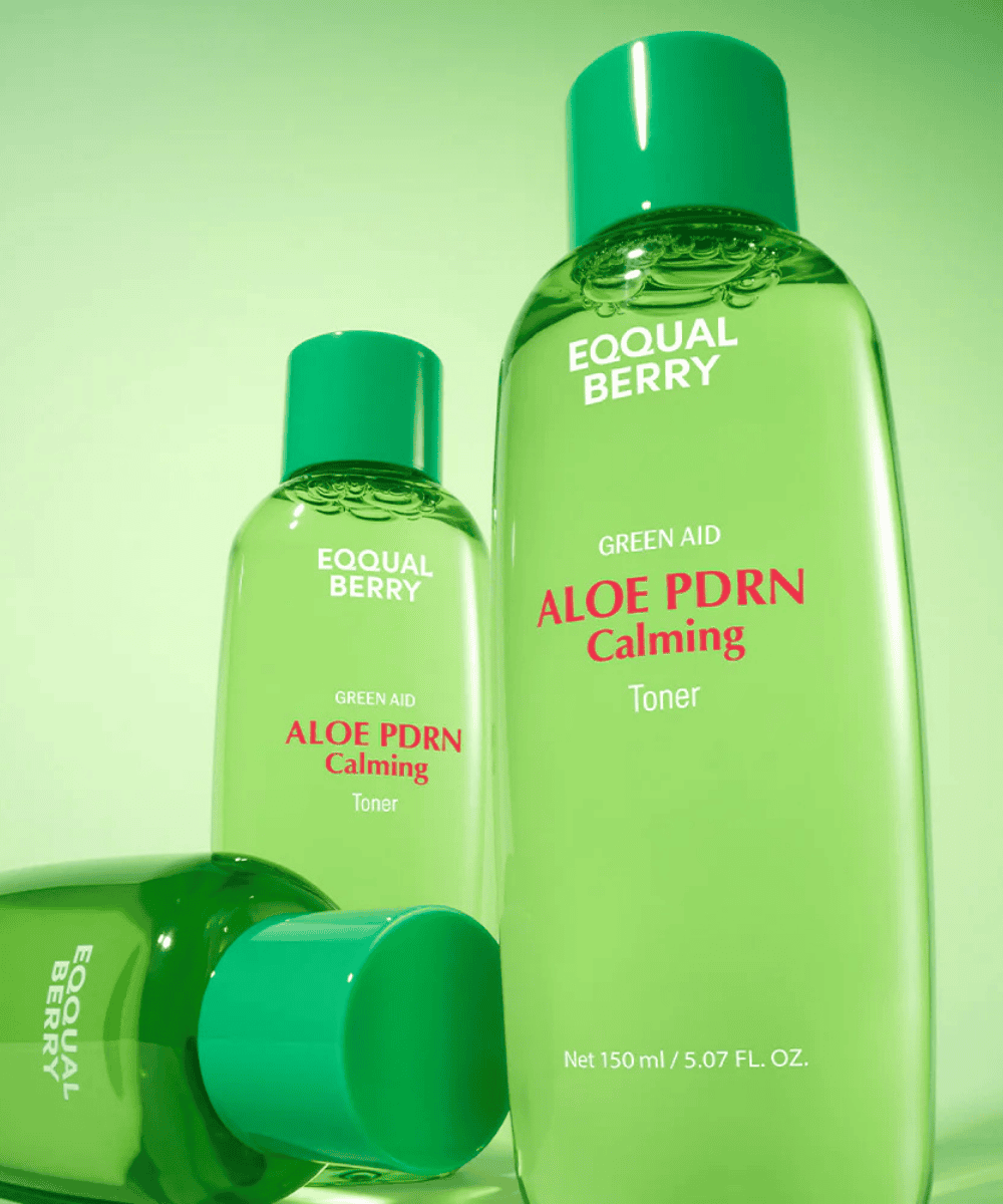 EQQUALBERRY Aloe PDRN Calming Toner Korean Skincare | VELVET GLOW