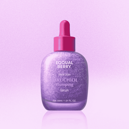 EQQUALBERRY Bakuchiol Plumping Serum Korean Skincare | VELVET GLOW