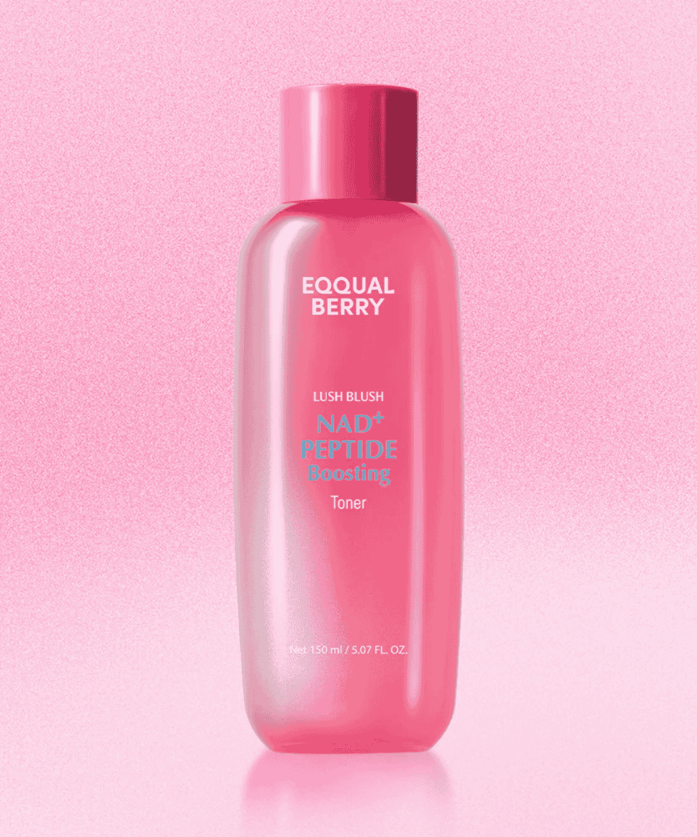 EQQUALBERRY NAD+ Peptide Boosting Toner Korean Skincare | VELVET GLOW