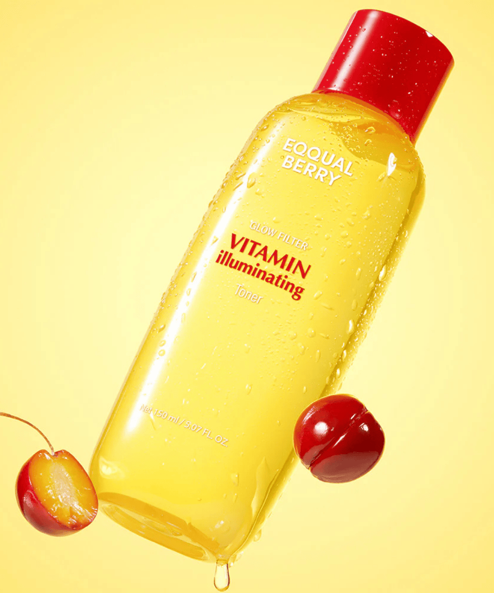 EQQUALBERRY Vitamin illuminating Toner Korean Skincare | VELVET GLOW