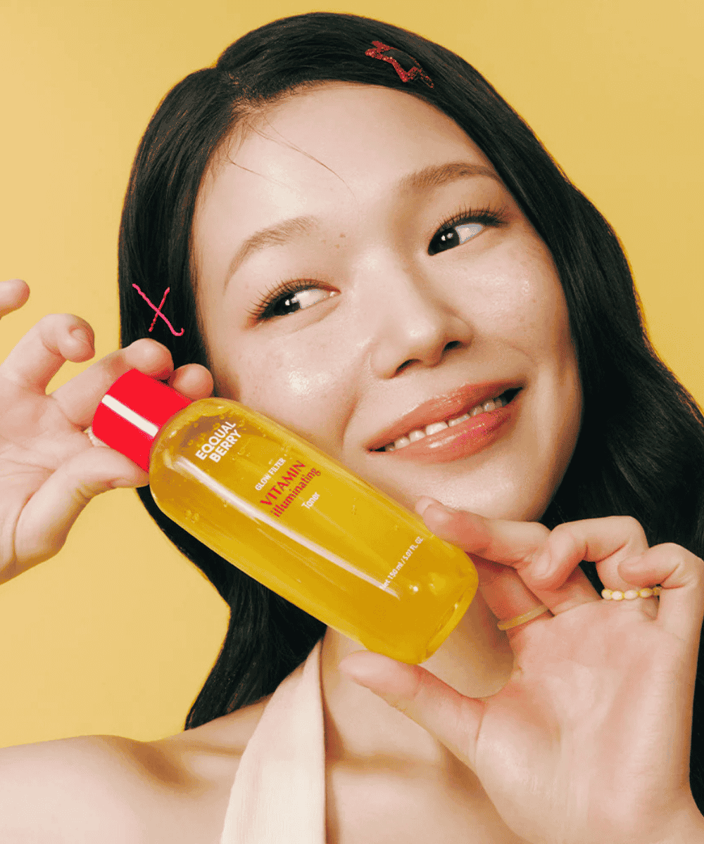 EQQUALBERRY Vitamin illuminating Toner Korean Skincare | VELVET GLOW