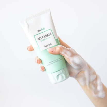 Heimish All Clean Green Foam Korean Skincare | VELVET GLOW