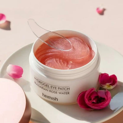 Heimish Bulgarian Rose Water Hydrogel Eye Patch Korean Skincare | VELVET GLOW