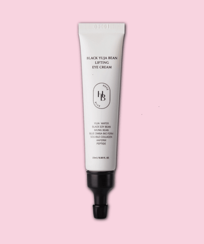 Heveblue Black Yuja Bean Lifting Eye Cream Korean Skincare | VELVET GLOW