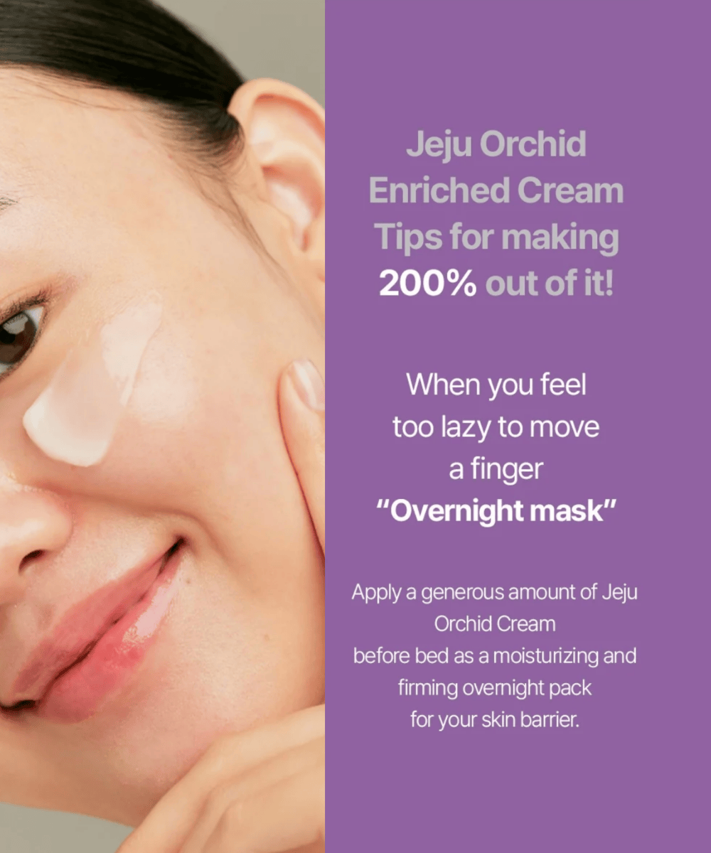 Innisfree Jeju Orchid Enriched Cream Korean Skincare | VELVET GLOW