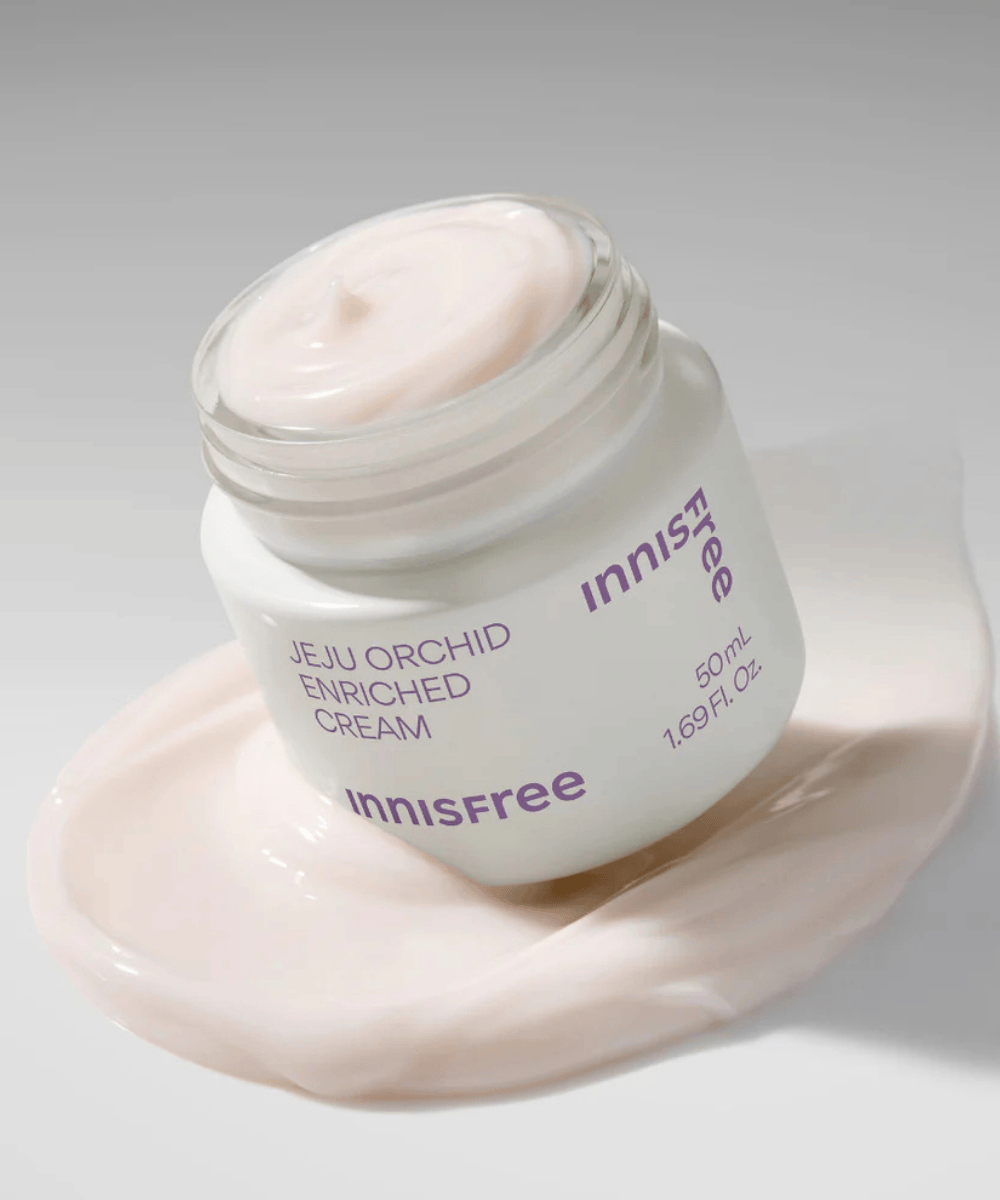 Innisfree Jeju Orchid Enriched Cream Korean Skincare | VELVET GLOW