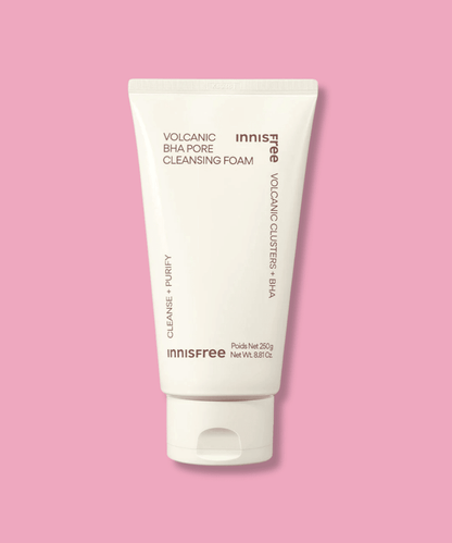 Innisfree Volcanic BHA Pore Cleansing Foam Korean Skincare | VELVET GLOW