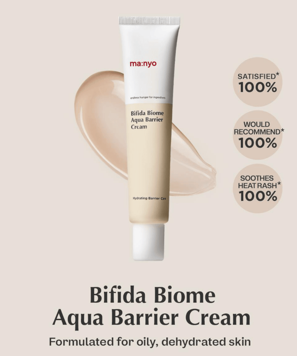 Ma:nyo Bifida Biome Aqua Barrier Cream Korean Skincare | VELVET GLOW
