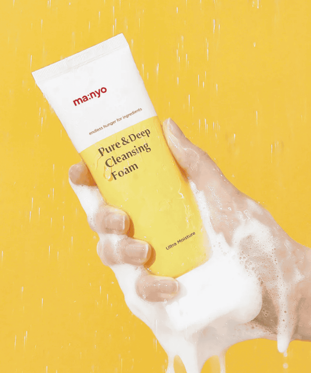 Ma:nyo Pure &amp; Deep Cleansing Foam Korean Skincare | VELVET GLOW