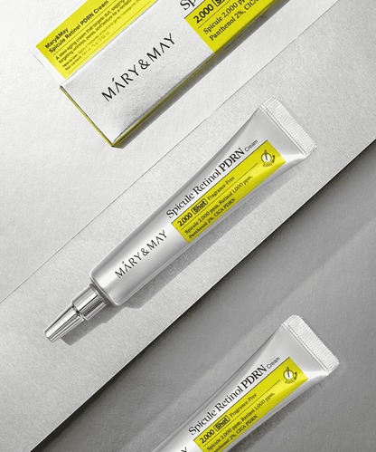 MÁRY&amp;MAY Spicule Retinol PDRN Cream Korean Skincare | VELVET GLOW