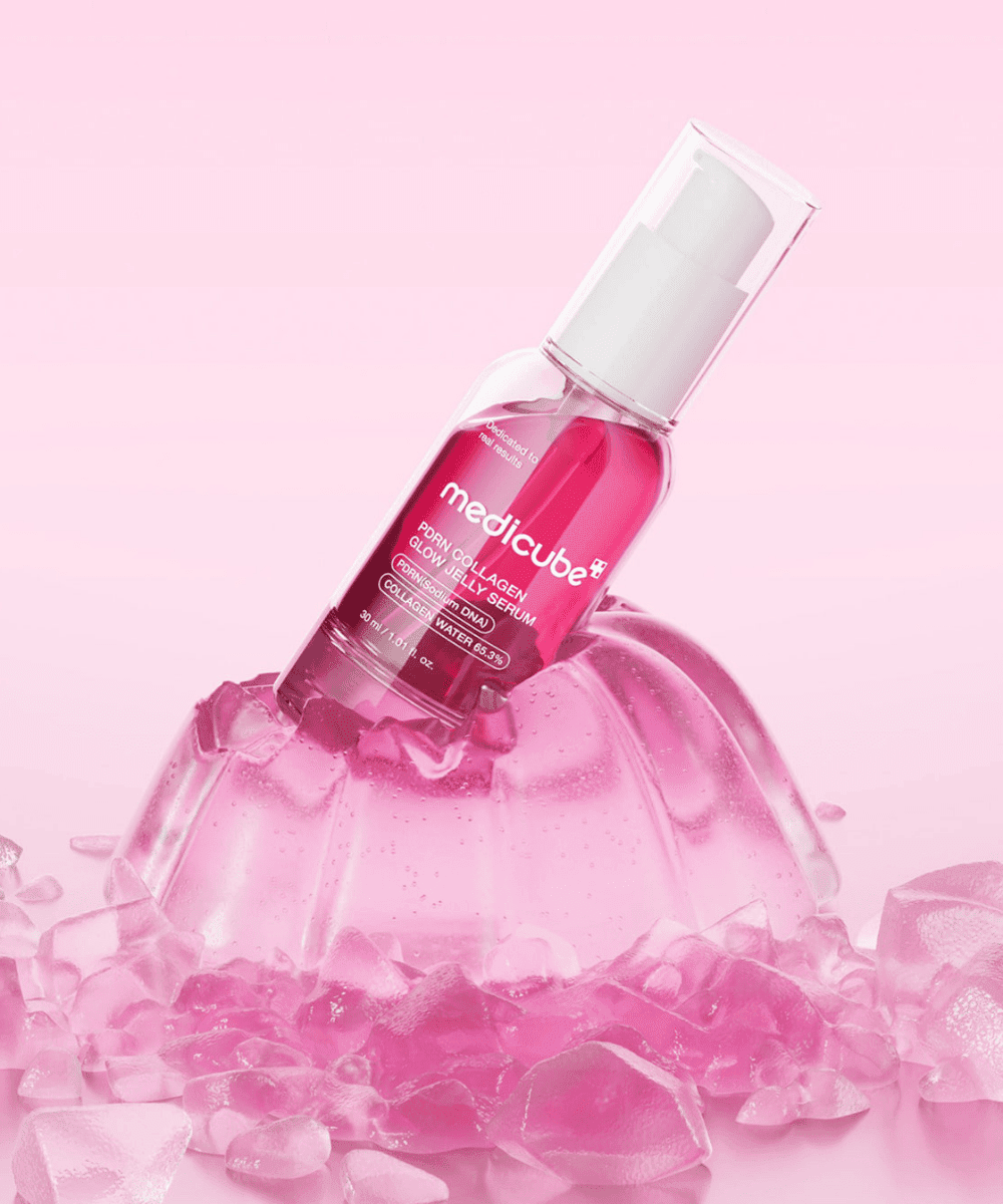 Medicube PDRN Pink Collagen Glow Jelly Serum Korean Skincare | VELVET GLOW
