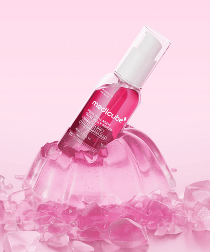 Medicube PDRN Pink Collagen Glow Jelly Serum Korean Skincare | VELVET GLOW