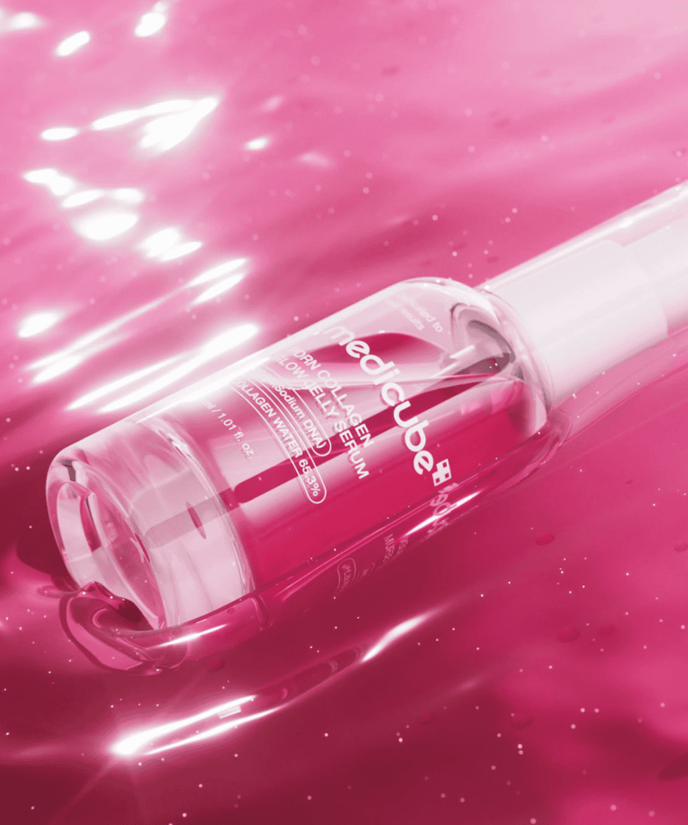 Medicube PDRN Pink Collagen Glow Jelly Serum Korean Skincare | VELVET GLOW