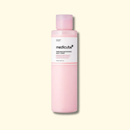 Medicube PDRN Pink Niacinamide Milky Toner Korean Skincare | VELVET GLOW
