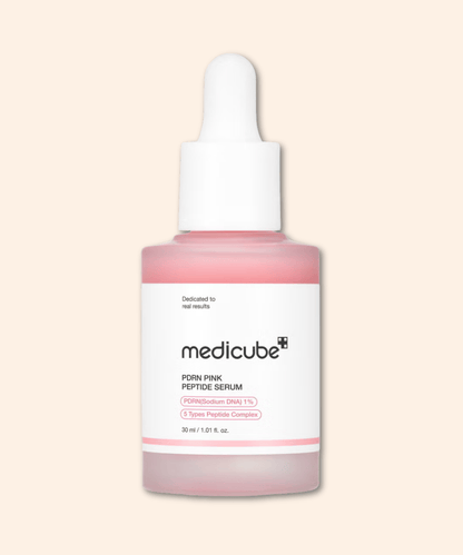 Medicube PDRN Pink Peptide Glow Serum Korean Skincare | VELVET GLOW