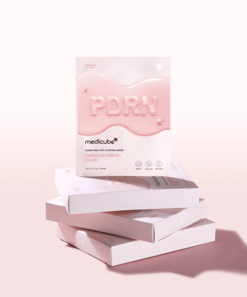 Medicube PDRN Pink Vita Coating Mask Korean Skincare | VELVET GLOW