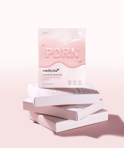 Medicube PDRN Pink Vita Coating Mask Korean Skincare | VELVET GLOW