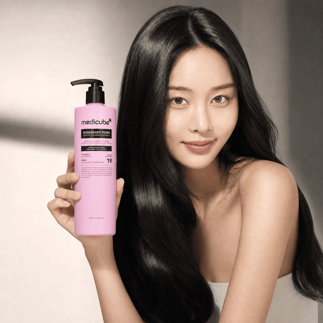 Medicube Rosemary PDRN Cooling Thickening Shampoo Korean Skincare | VELVET GLOW