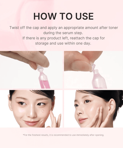 Medicube Salmon PDRN Pink One Day Serum Korean Skincare | VELVET GLOW