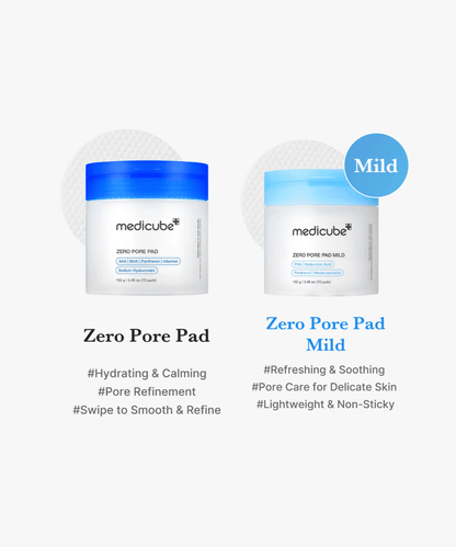 Medicube Zero Pore Pad Mild Korean Skincare | VELVET GLOW