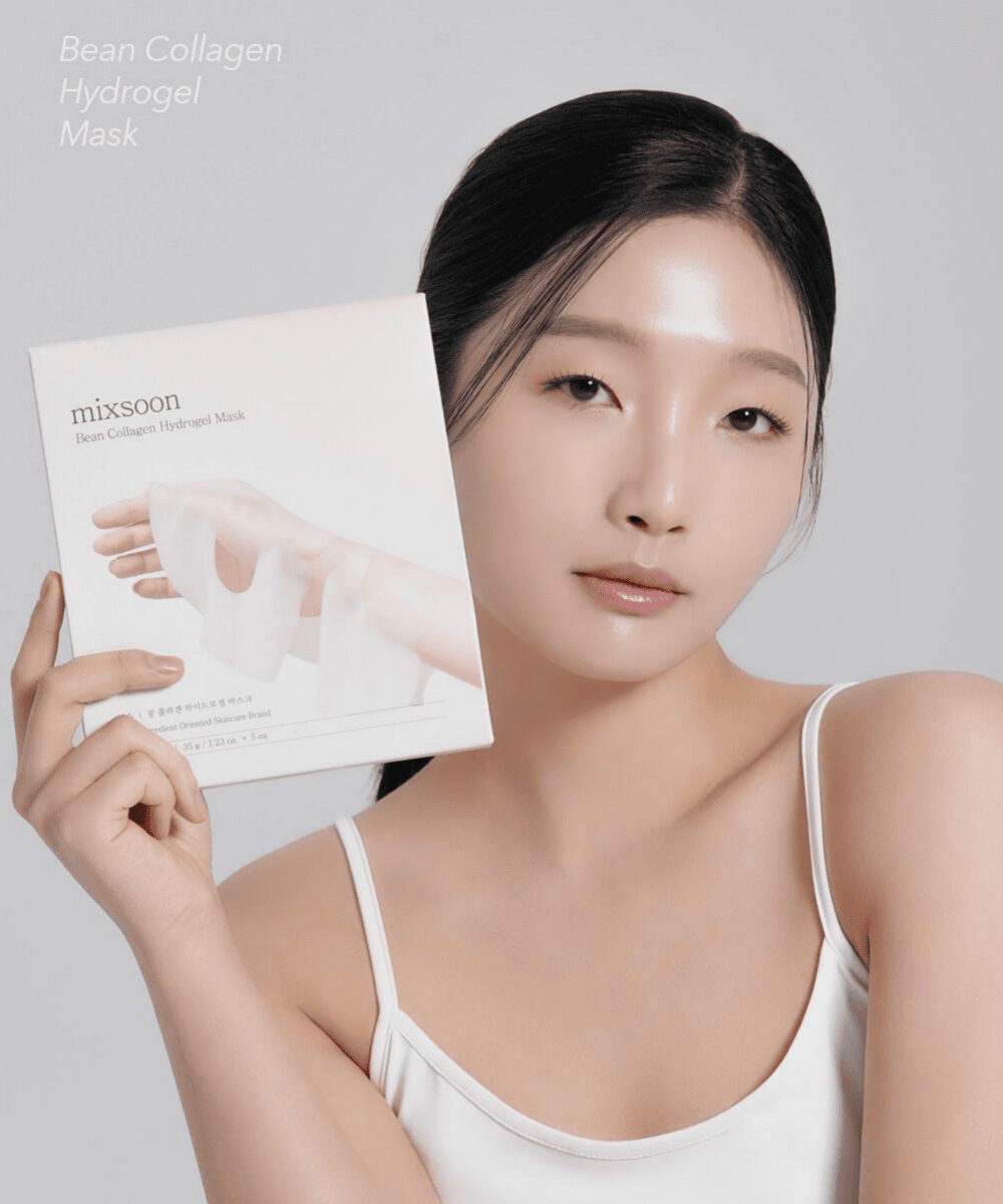 mixsoon Bean Collagen Hydrogel Mask Korean Skincare | VELVET GLOW
