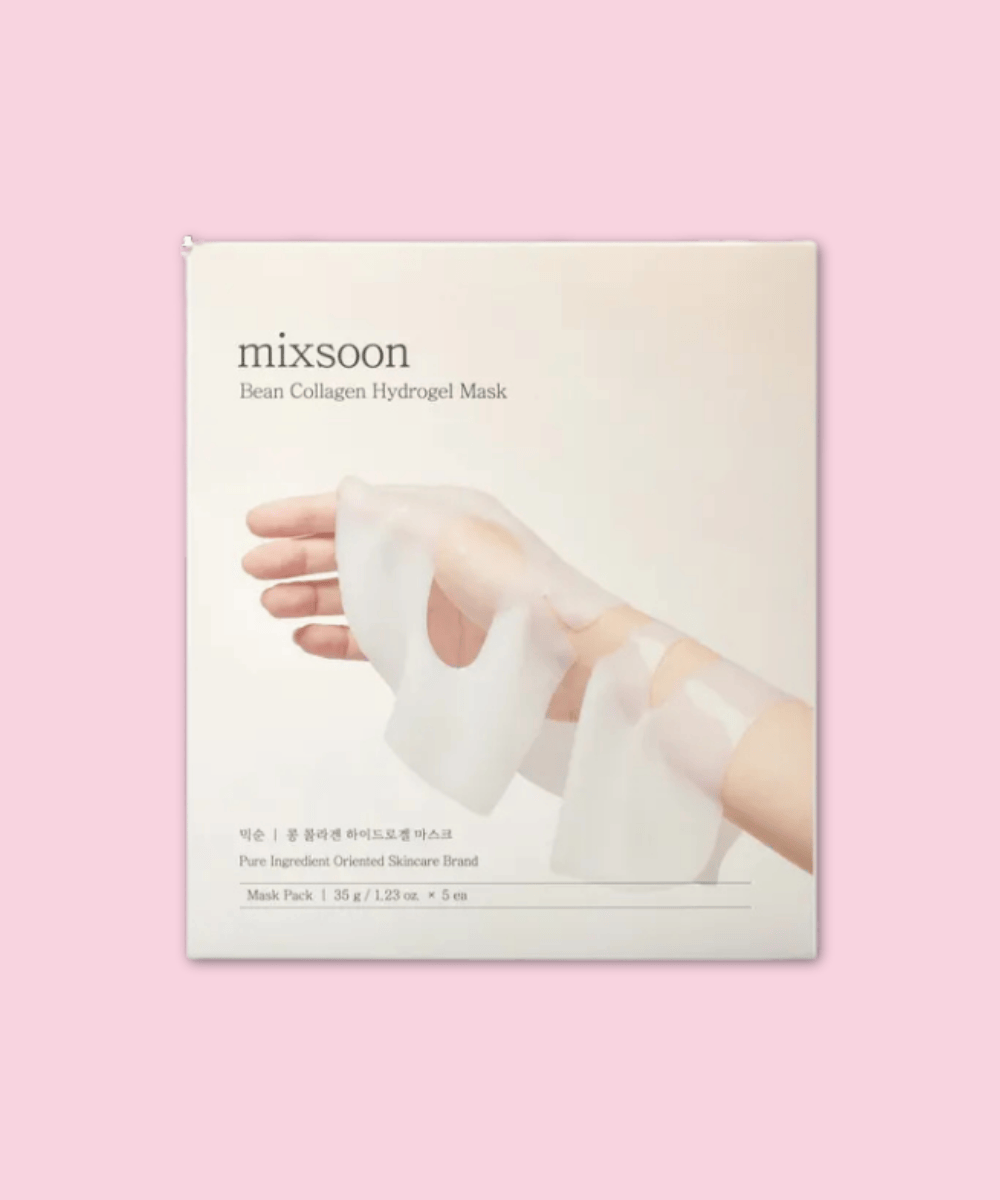 mixsoon Bean Collagen Hydrogel Mask Korean Skincare | VELVET GLOW
